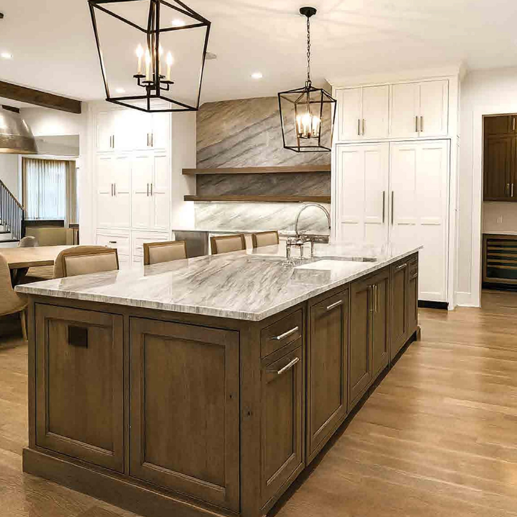 Traditional kitchen cabinetry